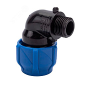 Отвод 20х1/2" НР ПНД Отвод 20х1/2" НР ПНД