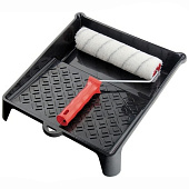 Набор, валик для фасад.раб. синт., 250мм, ворс 18мм, D36мм, РАС, кювета 330х350мм Россия// Matrix Набор, валик для фасад.раб. синт., 250мм, ворс 18мм, D36мм, РАС, кювета 330х350мм Россия// Matrix