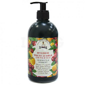 Жидкое мыло Рецепты бабушки Агафьи для рук и тела 500мл Ягодное/12 Жидкое мыло Рецепты бабушки Агафьи для рук и тела 500мл Ягодное/12