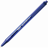Ручка шариковая автоматическая BIC Round Stic Clic, синяя, корпус синий, 1мм, 926376