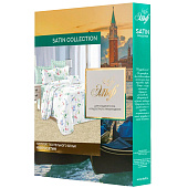 Комплект постельного белья Satin collection Лэйн, евро, микросатин, наволочки 70х70 см Комплект постельного белья Satin collection Лэйн, евро, микросатин, наволочки 70х70 см