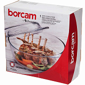  Кастрюля д/СВЧ BORCAM 2,0л с/кр (465516) 59003 