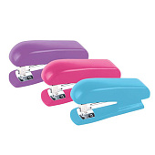  Степлер №24/6 20л deVENTE Soft Touch пластик. с бархат.прорез.покрытием ассорти КК (1236) 4142807 