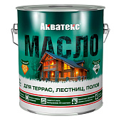 Акватекс масло для террас, лестниц, полов 2,5 л палисандр Акватекс масло для террас, лестниц, полов 2,5 л палисандр