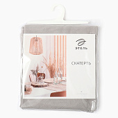 Скатерть (саржа) Этель Kitchen круглая 146см +/-2см, цв. светло-серый 10472147 Скатерть (саржа) Этель Kitchen круглая 146см +/-2см, цв. светло-серый 10472147