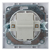 Выключатель 2кл с подсв. с/у Универсал Бриллиант 7947410 бел. Выключатель 2кл с подсв. с/у Универсал Бриллиант 7947410 бел.