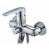 Смеситель для ванны хром латунь картридж D35 излив L-обр. 35см ручка RV1823515-021 Rusant Смеситель для ванны хром латунь картридж D35 излив L-обр. 35см ручка RV1823515-021 Rusant