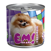 Влажный корм для собак Ем до дна 250г индейка Влажный корм для собак Ем до дна 250г индейка