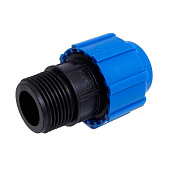 Муфта 20х1/2" НР ПНД Муфта 20х1/2" НР ПНД