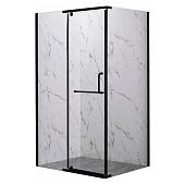 Душевое ограждение 90х90х190 квадратное 1 распашная дверь без поддона стекло 6мм С8028 ODA Душевое ограждение 90х90х190 квадратное 1 распашная дверь без поддона стекло 6мм С8028 ODA
