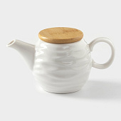 Чайник заварочный керамический BellaTenero «Волна», 250 мл, белый 9244009 Чайник заварочный керамический BellaTenero «Волна», 250 мл, белый 9244009