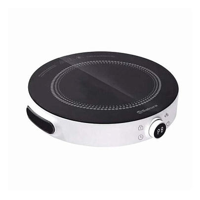  Плитка индукционная  1конф 6елый SA-7160W 