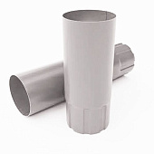 Труба водосточная 125/90 3м Optima, Белый Ral:9003 Труба водосточная 125/90 3м Optima, Белый Ral:9003