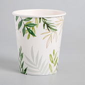 Набор бумажных стаканчиков "Природа", 250 мл, 10шт 4947424 Набор бумажных стаканчиков "Природа", 250 мл, 10шт 4947424
