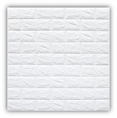  Панель ПВХ самокл 0.7х0.77 Белая арт.BZ1-JS-001/BZ-LA001/BZ1-001 