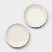 Набор тарелок фарфоровых Magistro Matt black 950 мл 23,5 см 2 шт 9925810 Набор тарелок фарфоровых Magistro Matt black 950 мл 23,5 см 2 шт 9925810