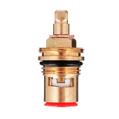 Кран-букса для смесителя 1/2" квадрат шток 7х7мм 90° металлокерамика 575-001