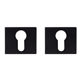 Накладки цилиндровые Code Deco Fusion DP-C-100-BLM, черный матовый Накладки цилиндровые Code Deco Fusion DP-C-100-BLM, черный матовый