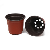Горшок для рассады, 400 мл, 20шт, терракот, Greengo 9085243 Горшок для рассады, 400 мл, 20шт, терракот, Greengo 9085243