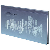 Планинг-еженедельник недатированный 165х90 мм STAFF, твердая обложка, УФ-ЛАК, 64л, Metropolis, 113514 Планинг-еженедельник недатированный 165х90 мм STAFF, твердая обложка, УФ-ЛАК, 64л, Metropolis, 113514