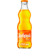 Напиток Добрый Апельсин ст.бут. 0,25л