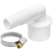 Комплект для подключения слив шланга стир и п/м машин угловой D32мм Комплект для подключения слив шланга стир и п/м машин угловой D32мм