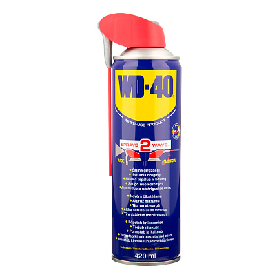  Смазка проникающая WD-40 с трубочкой 420мл 