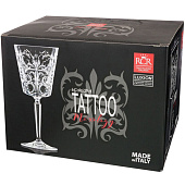 Набор бокалов RCR Tattoo 290мл (6 шт) 43197 Набор бокалов RCR Tattoo 290мл (6 шт) 43197