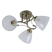 Люстра классическая 40Вт E27 10063/3AB WT /ЭкономСвет Люстра классическая 40Вт E27 10063/3AB WT /ЭкономСвет