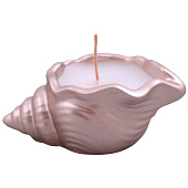Свеча декоративная с подсвечником "Ракушка" (10х6х4см) Свеча декоративная с подсвечником "Ракушка" (10х6х4см)