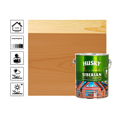 HUSKY SIBERIAN Суперлазурь тиковое дерево  2,7 л