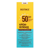  Крем-флюид для лица и декольте DEFANCE 75мл SPF50 с гиалуроном и коллагеном 