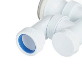 Сифон для душевого поддона WIRQUIN 1 1/2"х40 с ревизией 30975011