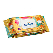  Влажные салфетки SUNLIGHT Standard Жираф (с клапаном) 120шт. 