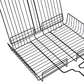  Решетка-гриль GRILLBOOM антипригар.покр. 56х(23х30х4)см 104-002 