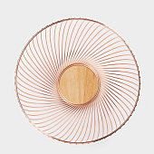 Фруктовница Доляна, 27х27х10 см, бронза 10515841 Фруктовница Доляна, 27х27х10 см, бронза 10515841