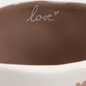 Кружка, 400 мл, керамика,Сердца, Empathy ANLAF-27 Кружка, 400 мл, керамика,Сердца, Empathy ANLAF-27