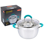 Кастрюля из нержавеющей стали Mallony Bravo 3.9л 005430 Кастрюля из нержавеющей стали Mallony Bravo 3.9л 005430