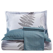  Комплект постельного белья 1,5 спальный Karteks сатин, КВ462 