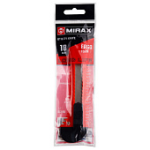 Нож 18мм, со сдвижным фиксатором, сегмент. лезвия, MIRAX Нож 18мм, со сдвижным фиксатором, сегмент. лезвия, MIRAX