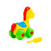 Конструктор Полесье Лошадка, 22 элемента, 83548 Конструктор Полесье Лошадка, 22 элемента, 83548