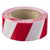 Лента сигнальная ЗУБР 50мм х 200м, красно-белая Лента сигнальная ЗУБР 50мм х 200м, красно-белая