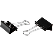 Зажим для бумаг 12шт 19мм черный Attomex 4131301 Зажим для бумаг 12шт 19мм черный Attomex 4131301