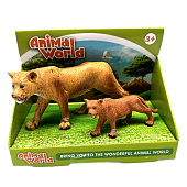 Набор животные Львица, 2 шт, 14х10х8 см, TBS020 Набор животные Львица, 2 шт, 14х10х8 см, TBS020