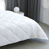 Одеяло 172х205 стеганое Лебяжий пух Comfort Белый