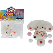  Игрушка антистресс Собачка, сквиш, 8х8см 