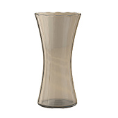  Ваза «Агнес», талия, 19,5х10 см, стекло, серая 10697674 