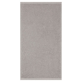  Полотенце 70х130 махровое Экономь и Я серый, 100% хлопок, 350 гр/м2 9272976 