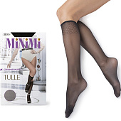 Гольфы женские MINIMI Tulle 20 Nero размер единый Гольфы женские MINIMI Tulle 20 Nero размер единый