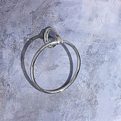  Держатель для полотенца кольцо "Шарм" 1499334 